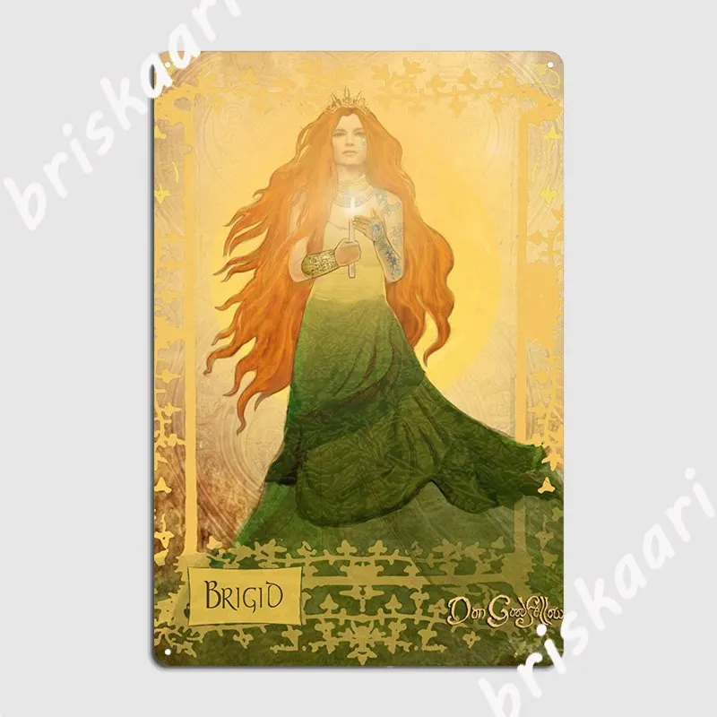 

Постер с изображением богини Celtics, металлический плакат, клувечерние вечеринка, барная пещера, индивидуальный декор, жестяные плакаты с выв...