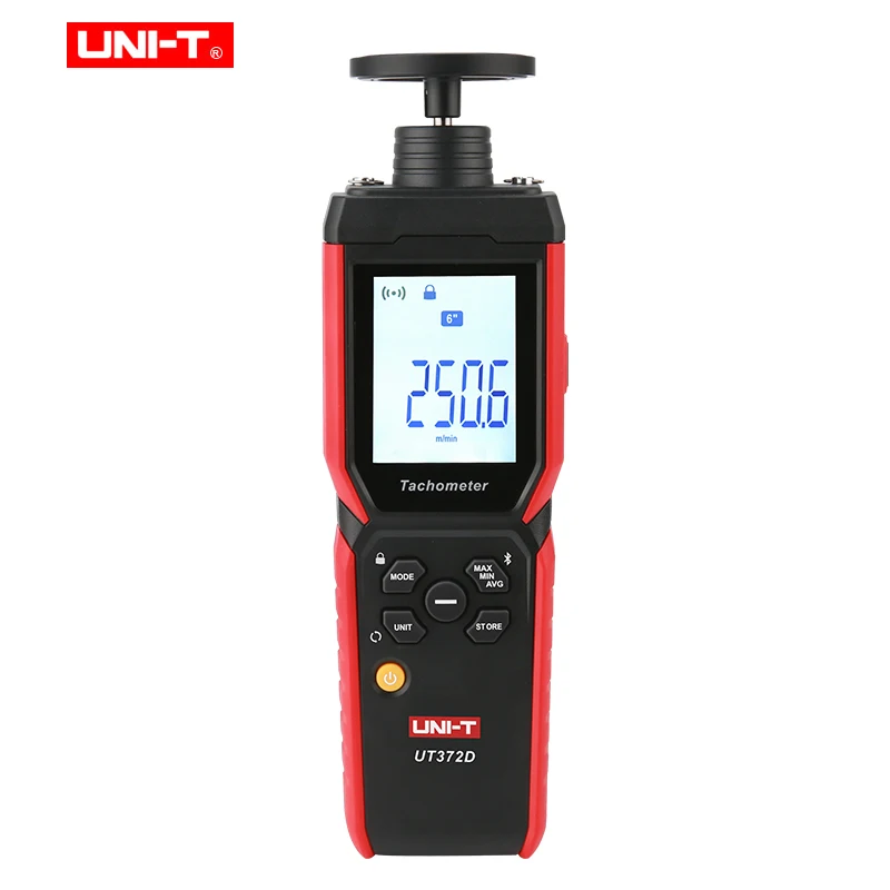 

Цифровой тахометр, лазерный контакт/Бесконтактный вращающийся ЖК-дисплей