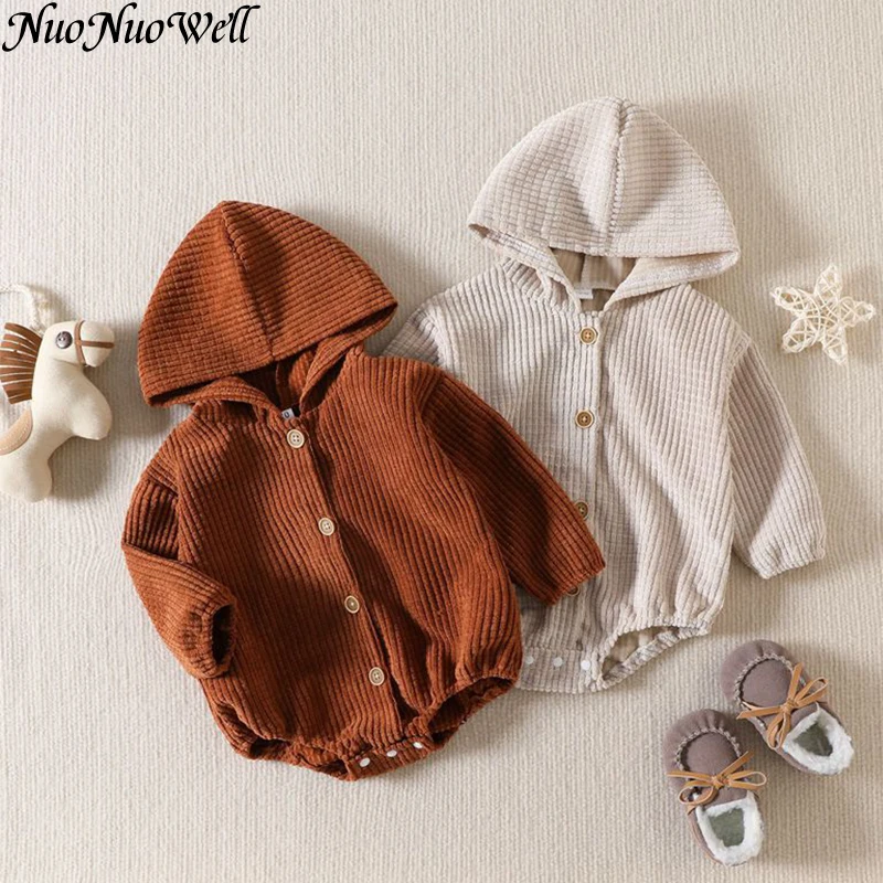 

Baby Gilrs Boys Clothes Toddler Infant Newborn Baby Romper Boy Girl Solid Color Soft Jumpsuit Long Sleeve Fall Spring Clothes