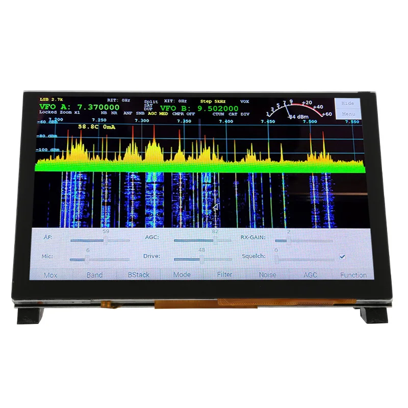 Фото Радиоприемопередатчик Radioberry V2.0 Beta5 SDR (программно-определяемое радио) HF SDR TRANSCEIVER PI HAT + Raspberry Pi 4B 1G + 5-дюймовый DSI-дисплей №2