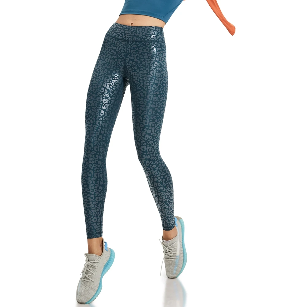 Faux Leather Leggings for Women Halloween Mermaid Shiny Workout High Waisted Tummy Control 80s Yoga Pants 25 Inches