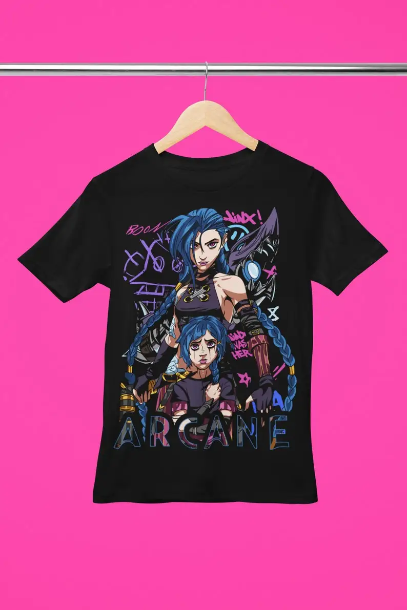 Футболка унисекс Jinx Arcane