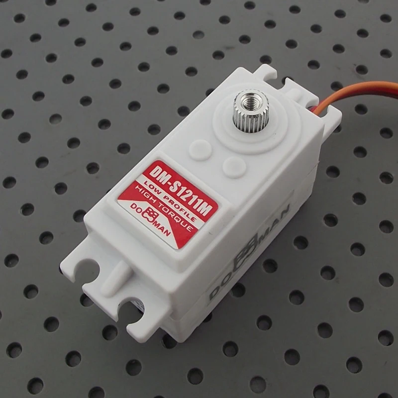 DORCRCMAN DM-S1211M Металлическая шестерня 12 кг с высоким крутящим моментом RC рулевое