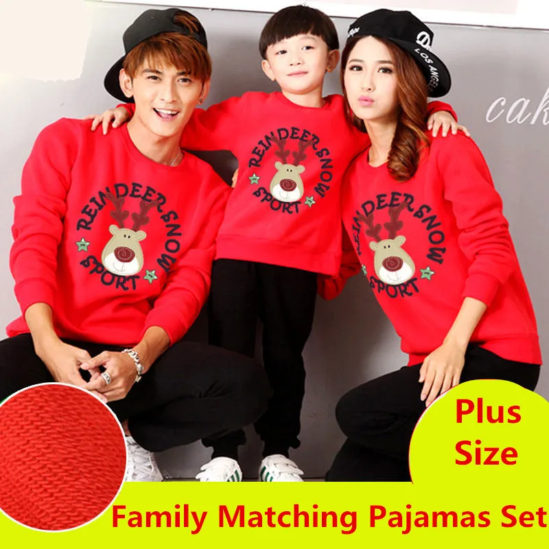 

XXXXL Xmas Family Matching Pajamas Set Cute Deer Adult Kid Baby Family Matching Outfits 2022 Christmas Family Pj's Clothes Scarf