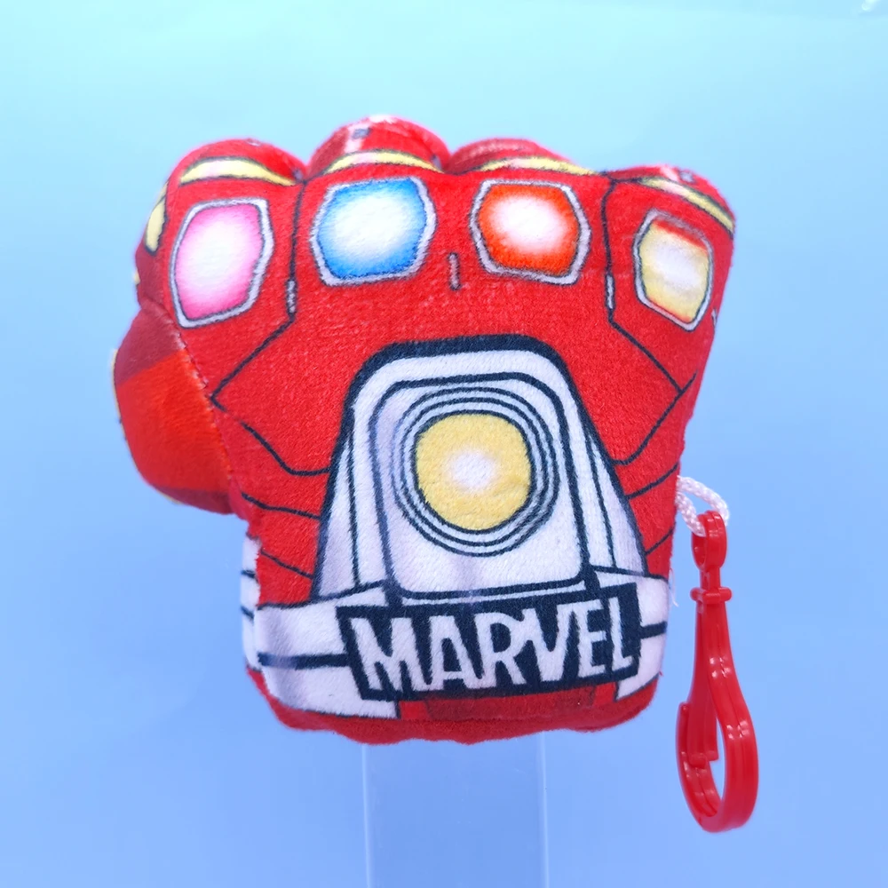 Брелок-перчатка Marvel С Супергероем И Подвижными Пальцами Подвесная Кукла Для