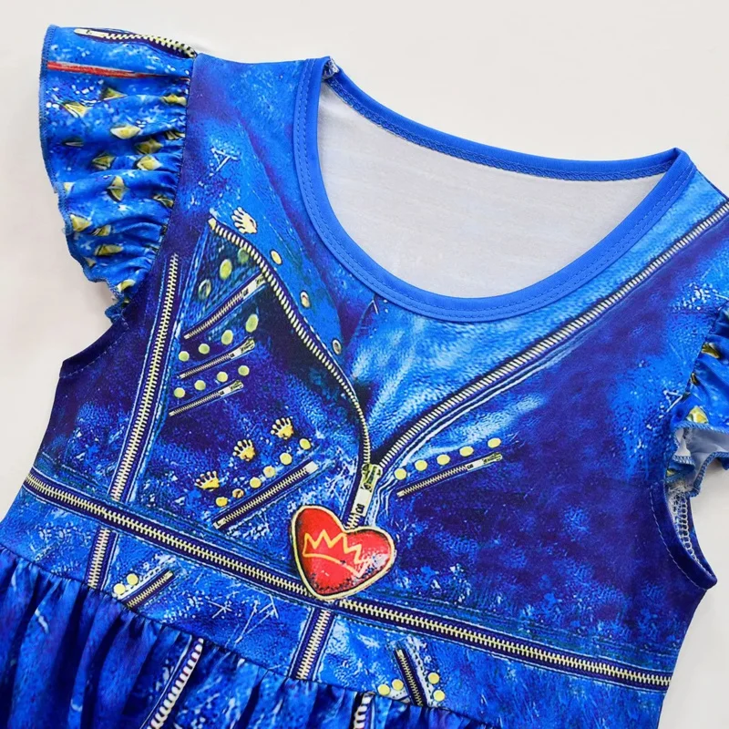 Голубые костюмы Одри на Хэллоуин для девочек детская вечеринка платье косплея