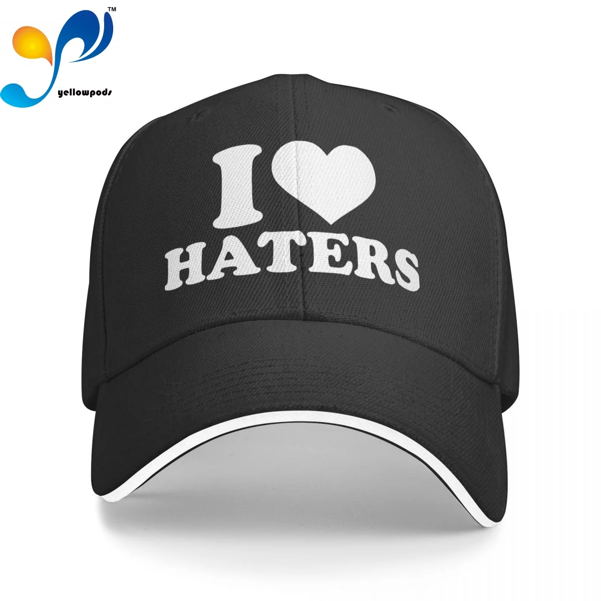 

I LOVE MY HATERS Men's New Baseball Cap Fashion Sun Hats Caps for Men and Women
