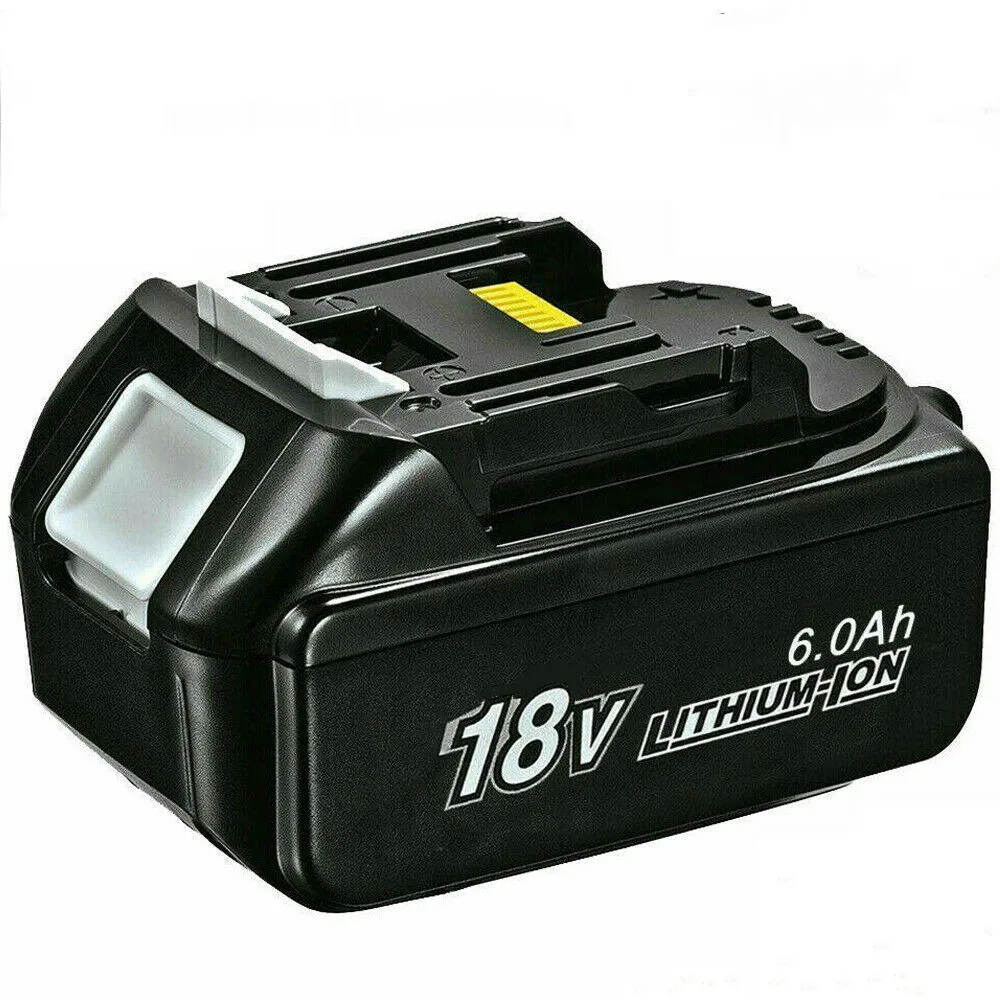 

2022 100% Original For Makita 18V 6000mAh Rechargeable Power Tools Battery with LED Li-ion Replacement LXT BL1860B BL1860 BL1850