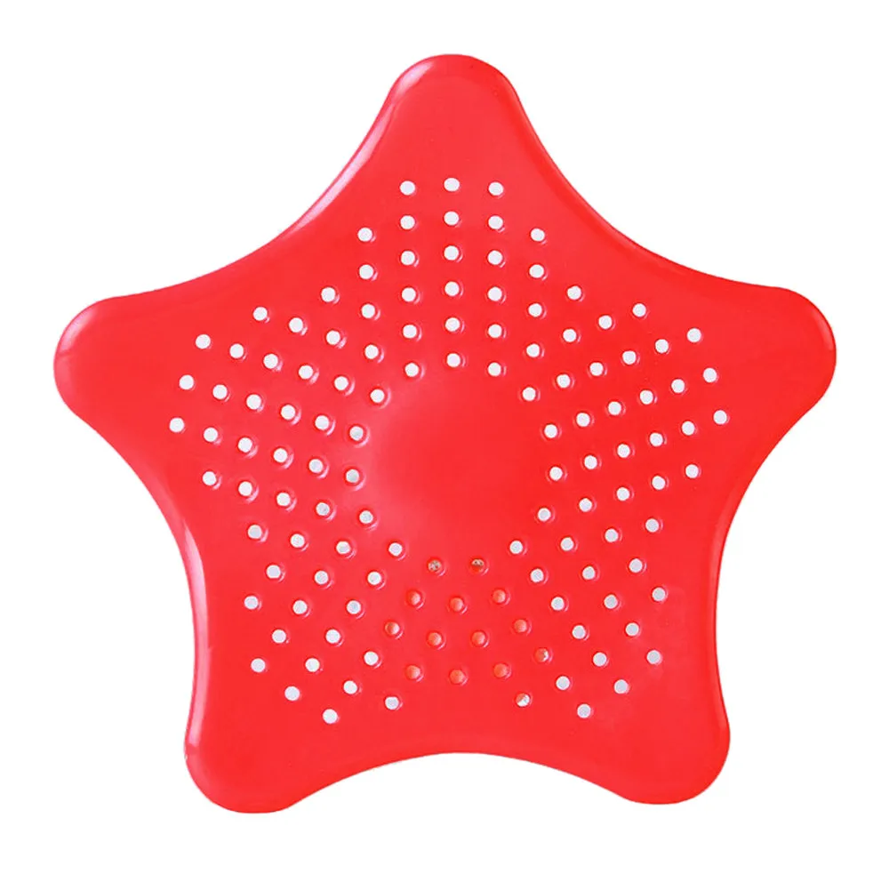 

Sink Bathroom Hair Filter Plug Shower Strainer Catcher Bath Star Stopper Bathroom Products