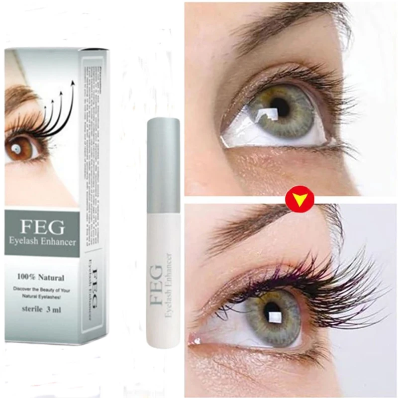 

FEG Eyelash Growth Enhancer Natural Medicine Treatments Lash Eye Lashes Serum Mascara Eyelash Serum Lengthening Eyebrow Growth