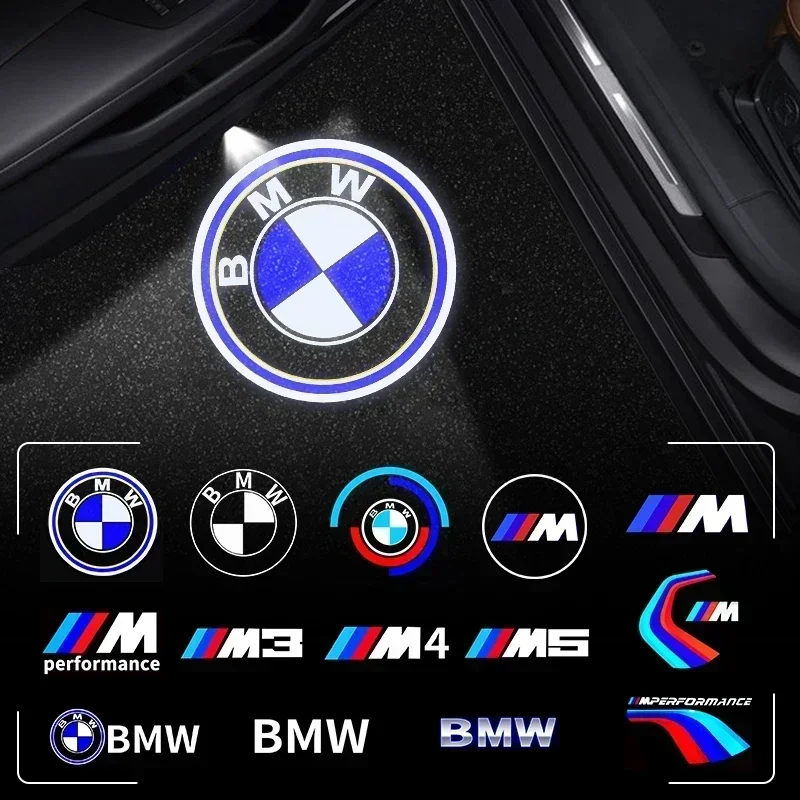 2X светодиодный светильник для дверей автомобиля лампа проектора BMW X5 E70 E60 F10 F20 F30 X3