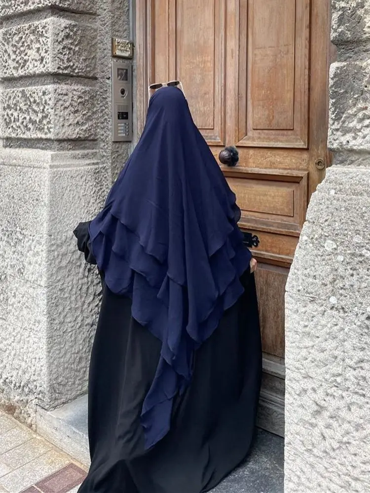 ИД мусульманское женское платье абайя длинный хиджаб химар Рамадан без рукавов топы абайя мусульманская одежда джилбаб мусульманская модн...