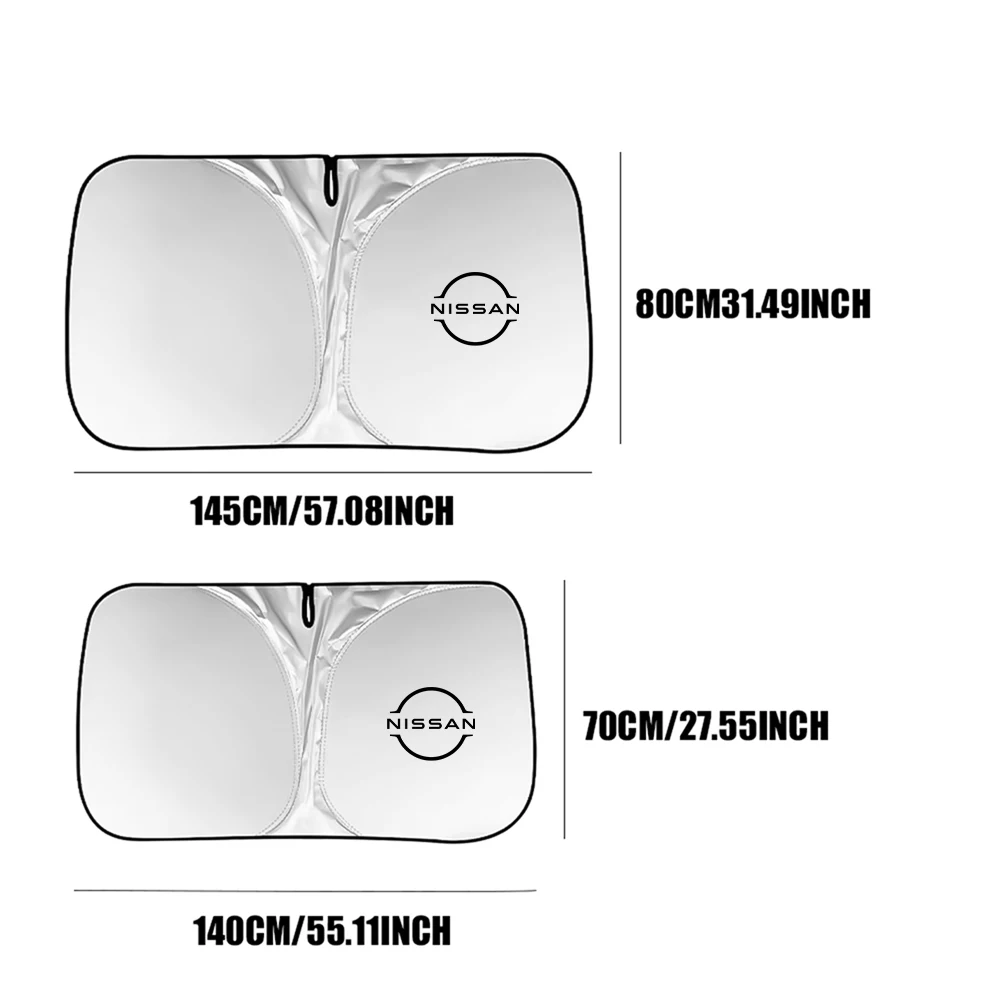 1 шт. солнцезащитные козырьки на лобовое стекло автомобиля аксессуары для Nissan