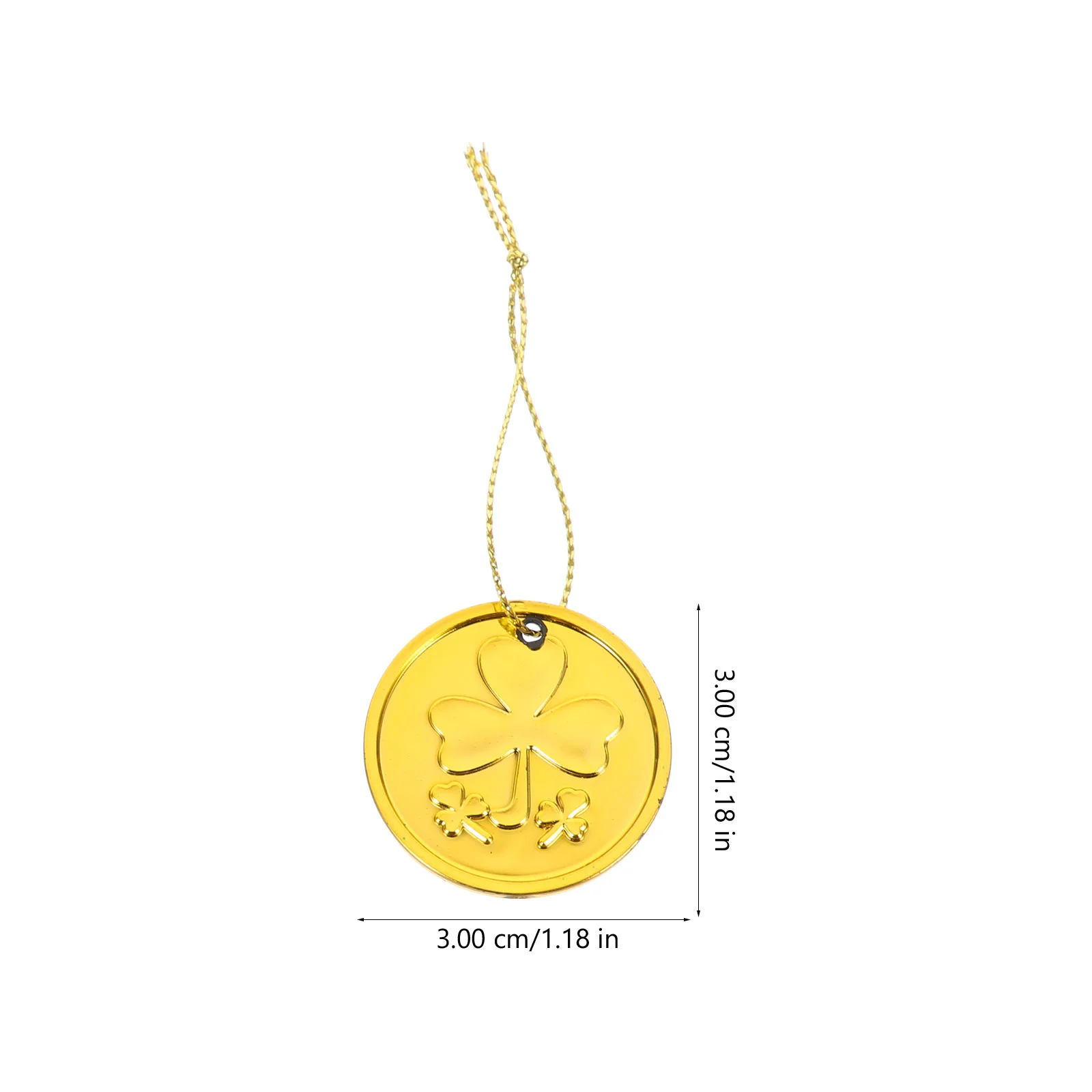 

Shamrock Patrick Daydecors Goldhangingpartypendants Lucky Decorations Trees Bauble Shamrocks Ornament S Tree Ornaments Decor
