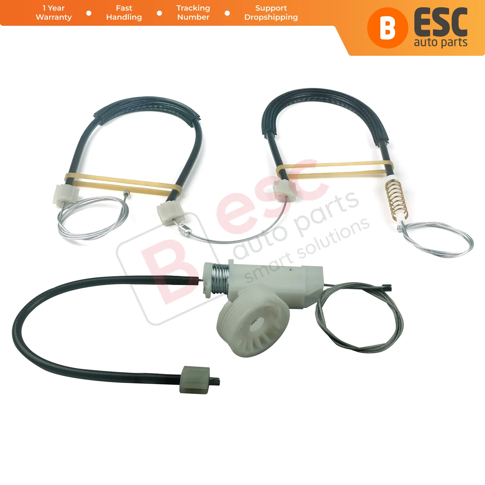 Комплект для ремонта стеклоподъёмника ESC Auto Parts EWR959 на переднюю левую дверь 2197200946 для Mercedes CLS W219 2004-2010. Отправка из Турции.