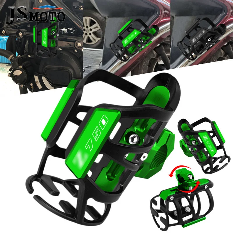 

For KAWASAKI Z750 Z900 Z750R Z750S z900 Motorcycle Accessories Beverage Water Bottle Drink Cup Holder Bracket Coffee Cup Stand