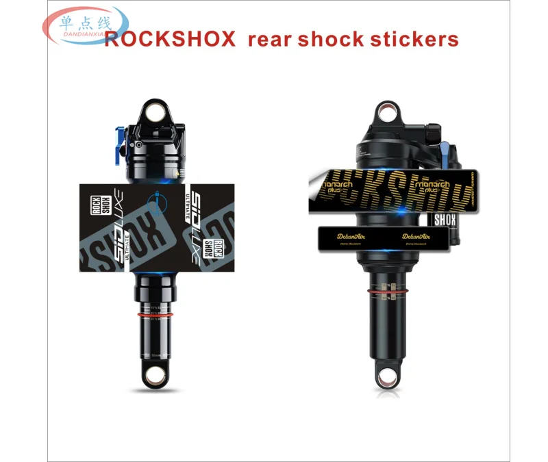 Rockshox SIDLUXE ULTIMATE Monarch Plus RC3 наклейки на задний амортизатор переводные велосипедные