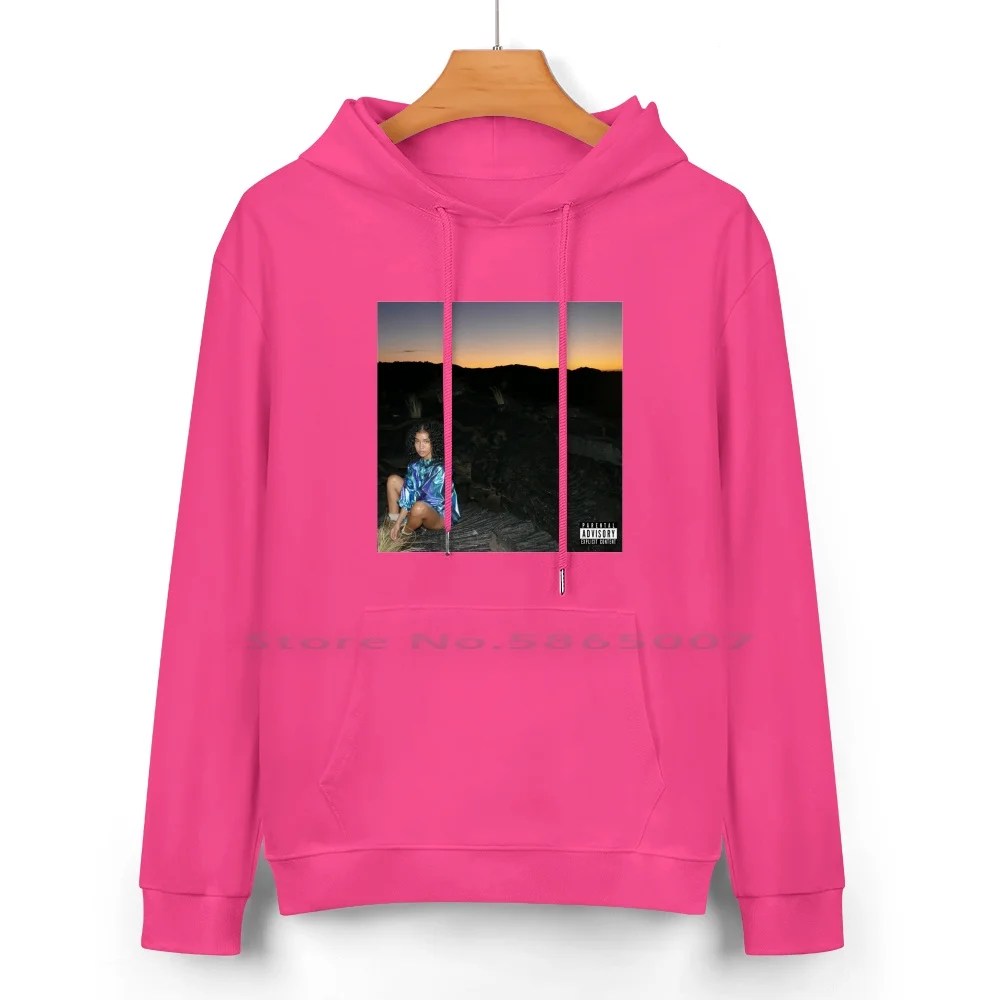 Свитер с капюшоном из чистого хлопка 24 цвета