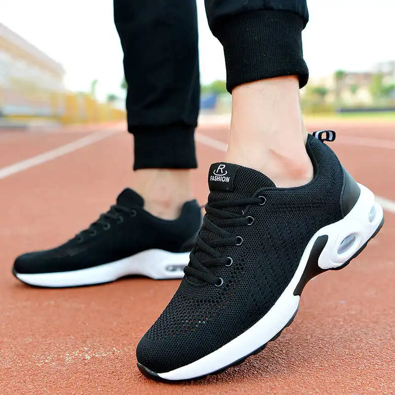Дешевые мужские спортивные боевые Мужские дышащие кроссовки обувь для бега
