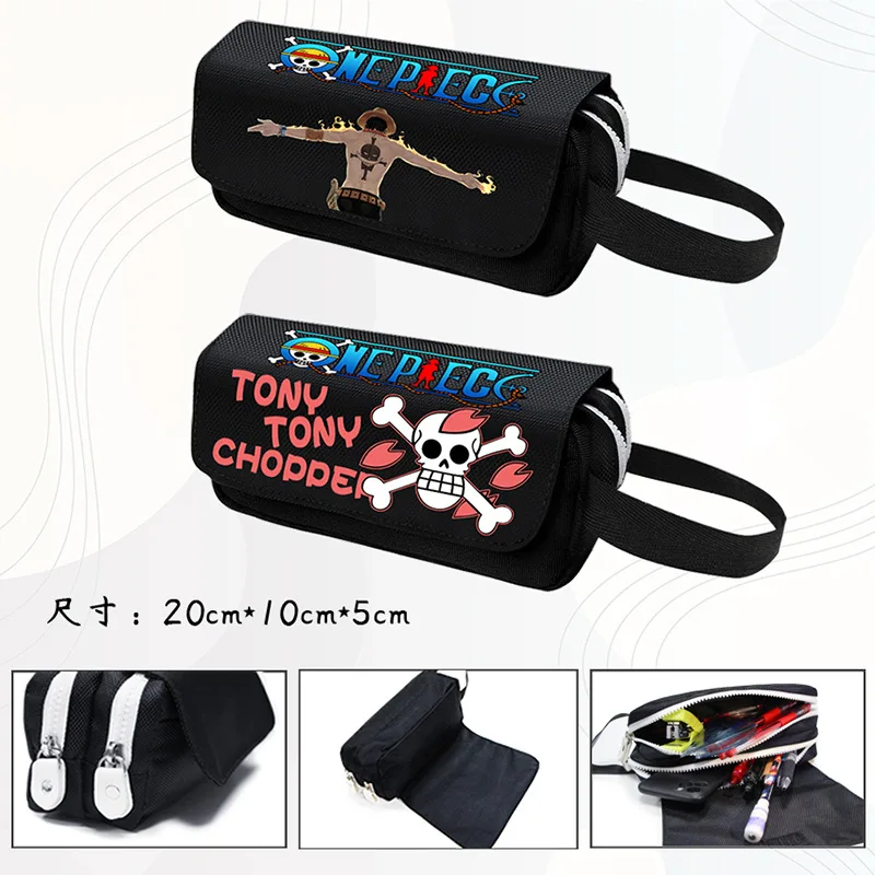 Новинка 2022 цельный чехол для карандаша школьный мультяшный черный канцелярских