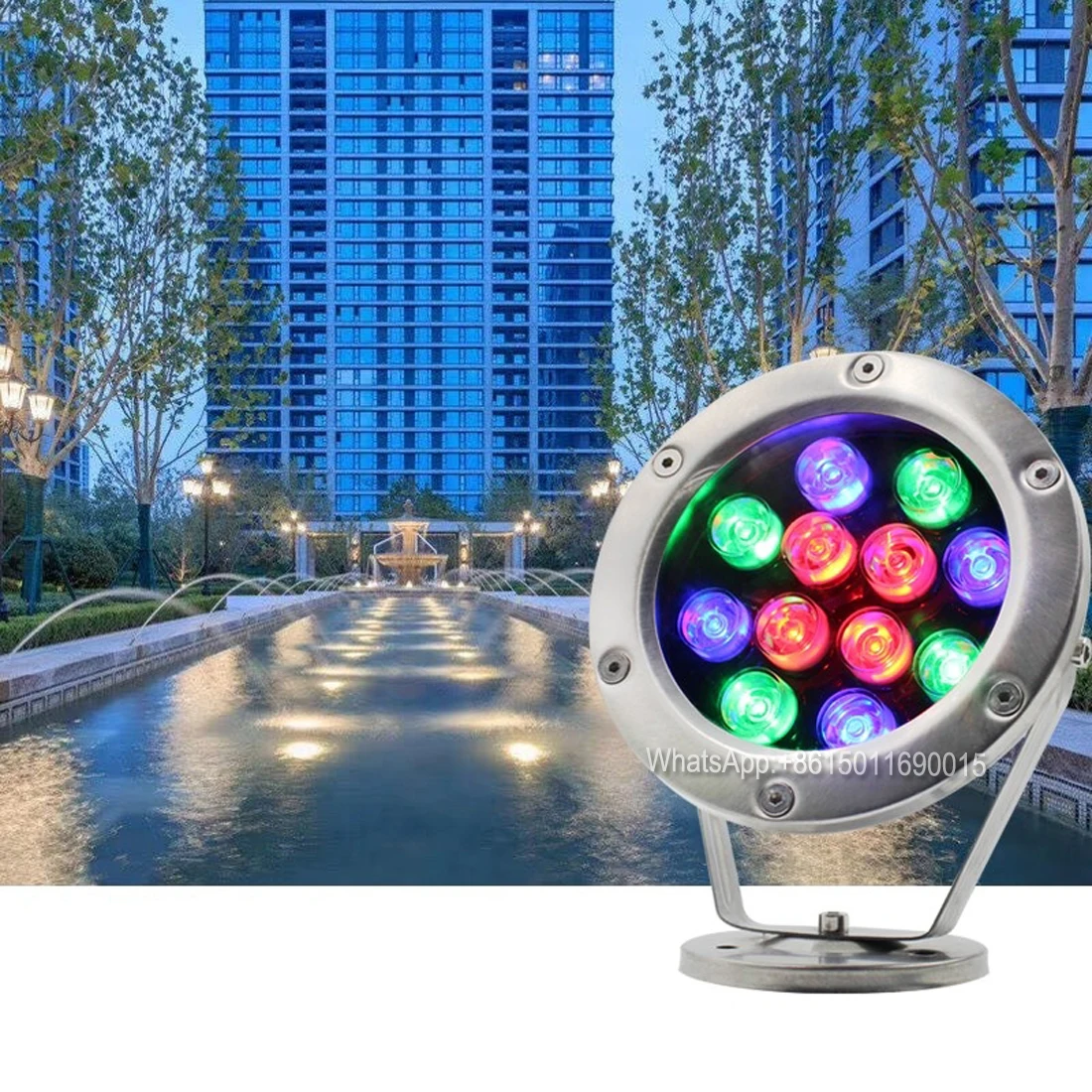 Подводные светильники подводные для рыбного пруда фонтан бассейн с умным