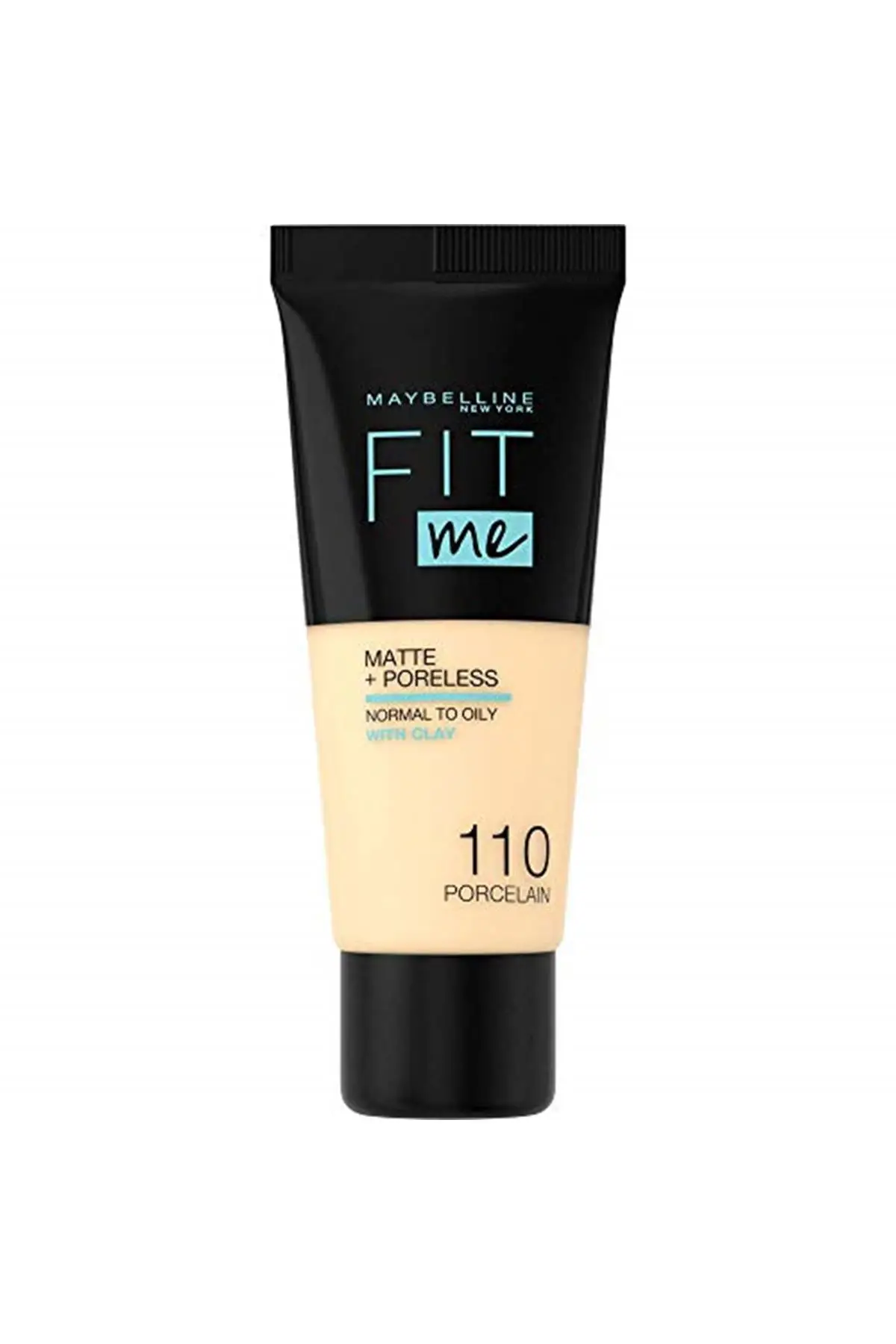 

Brand: Maybelline New York Fit Me Matte + collection the Bronzed Foundation, 110 Porcelain, 30 ml Category: Foundation
