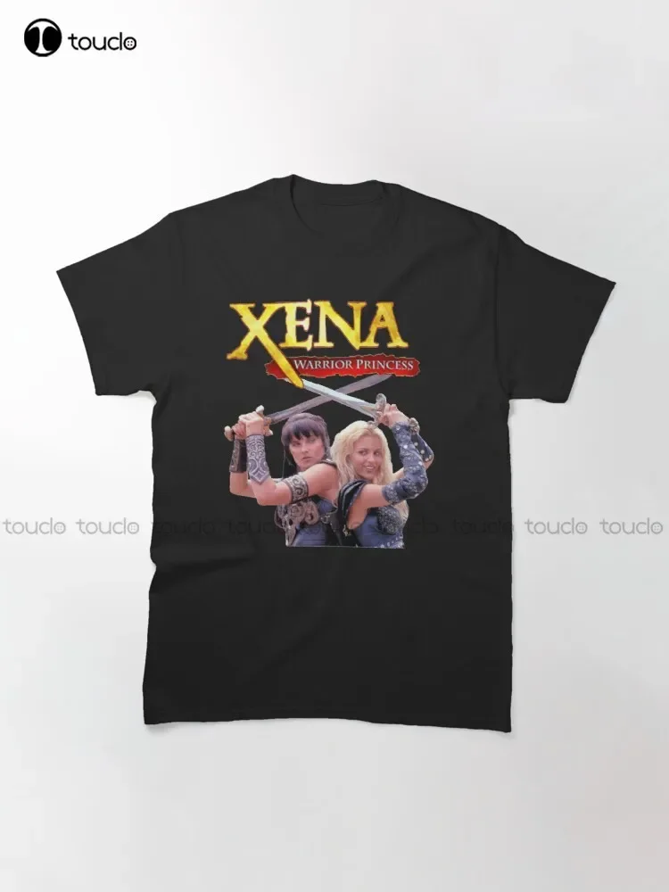 Xena And Callisto Classic T-Shirt Warrior Princess Black Tshirt For Women Make Your Design Funny Art Streetwear Cartoon Tee