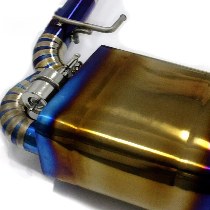 Выхлопная труба Catback из титанового сплава для Porsche Высококачественная утечка 718