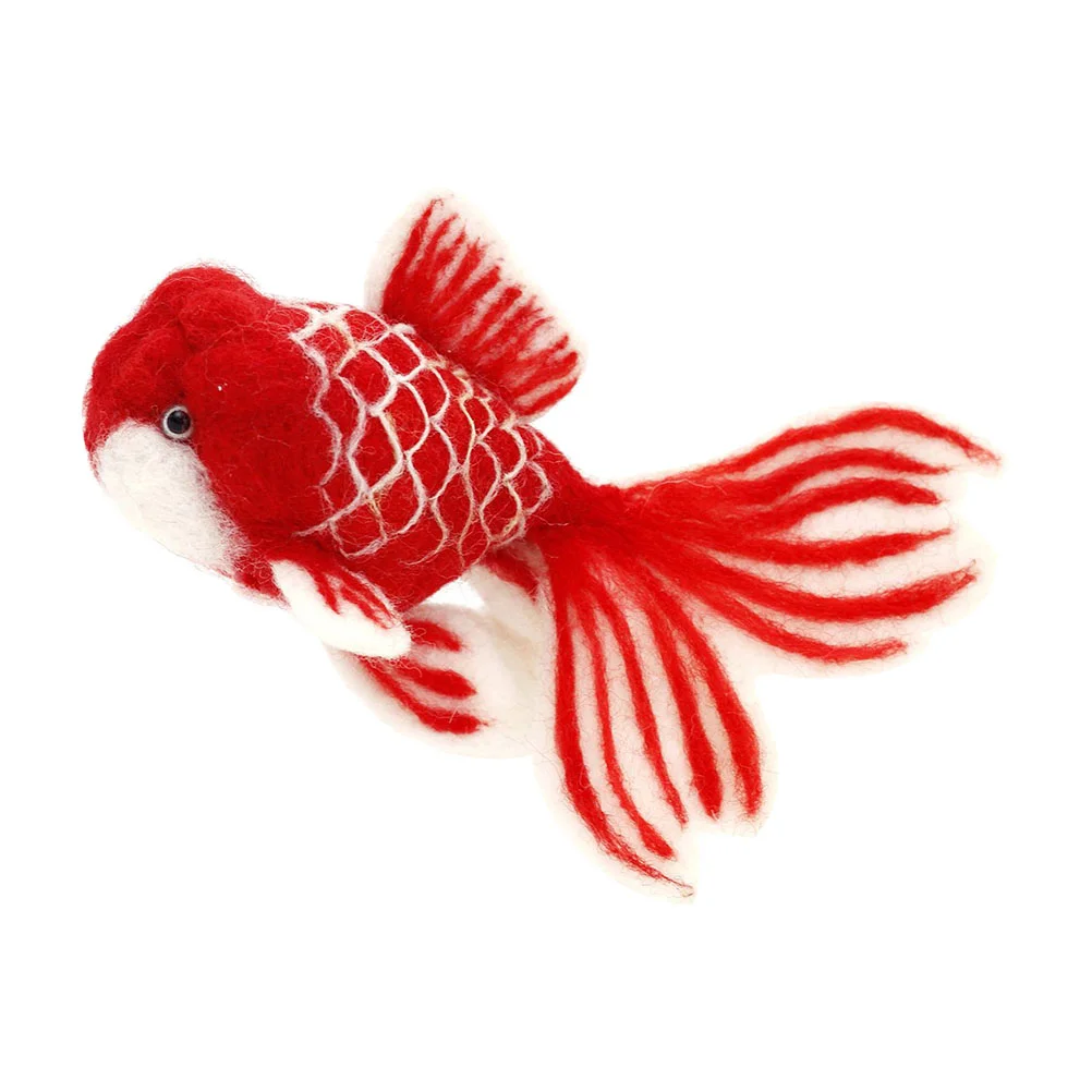 

Felting Wool Kit Diy Felt Needle Knitting Starter Tools Colorful Kits Animals Cord Goldfish Mat Craft Set Wet Toolsupplies