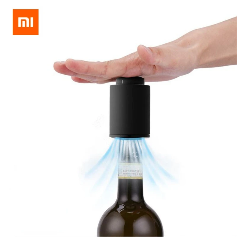 Новинка вакуумная Запоминающая винная пробка Xiaomi электрические круглые пробки