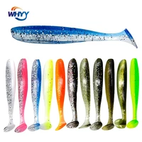 whyy two color t tail 5 56 37912cm road sub soft bait bait mandarin fish bass mouth curling white strip fishing lure set