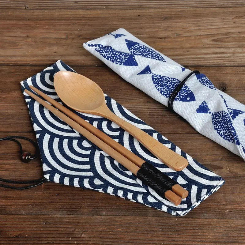 

Drinking Straw Chopstick Bag Reusable Tableware Cutlery Pouch Drawstring Bag Cutlery Bag Dinnerware Straw Spoon Fork Straw Pouch