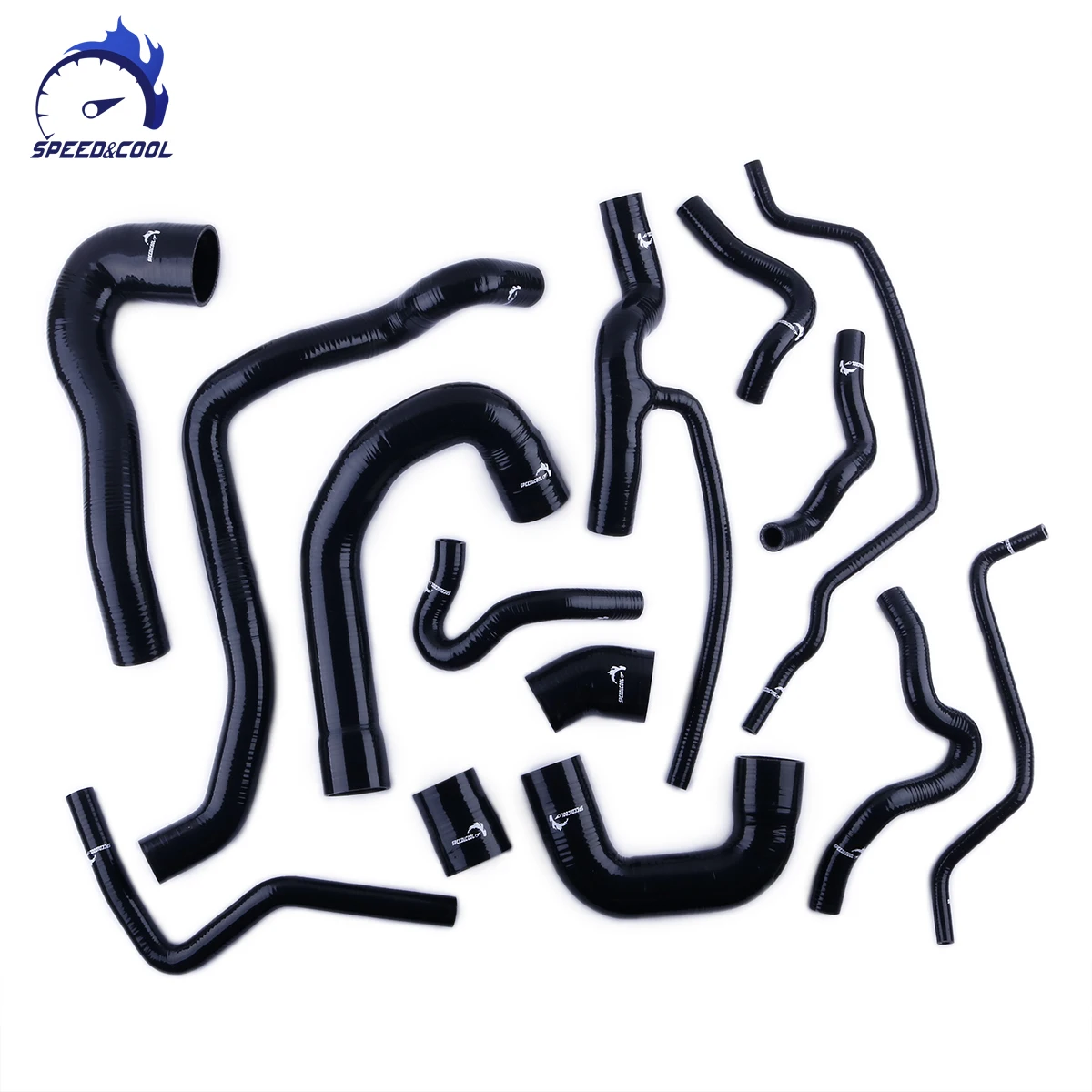 

For 2003-2014 SAAB 9-3 9.3 B207 1.8T 2.0T Turbo Silicone Intercooler Radiator Coolant Hose Kit