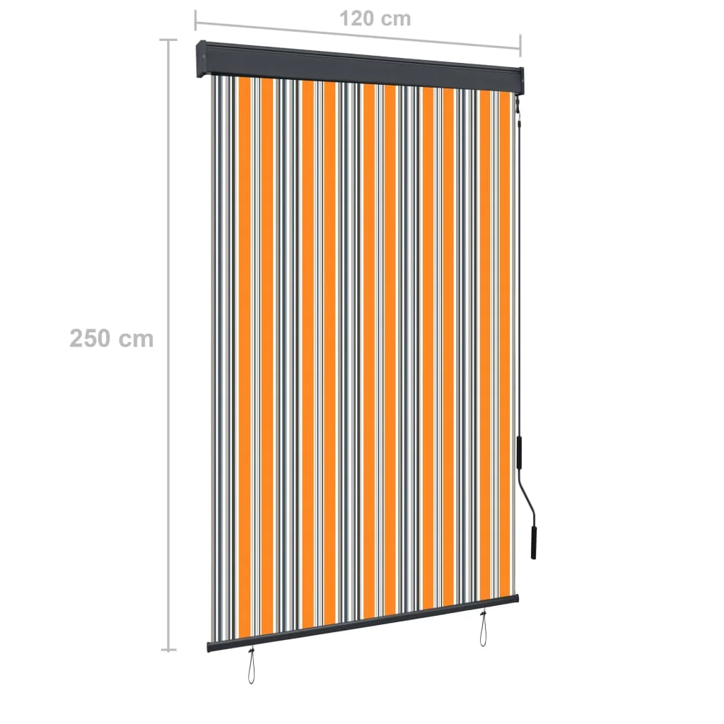 

Store rolling outdoor 120x250 cm yellow and blue