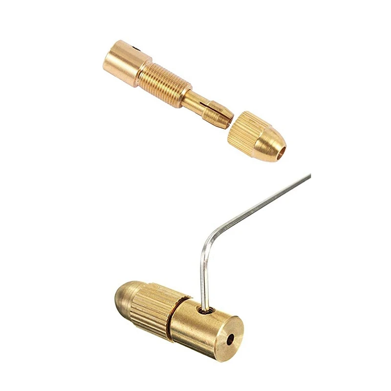 

3 Set 0.5-3Mm Brass Drill Chucks Electric Drill Bit Chuck Collet Mini Twist Drill Chuck Set