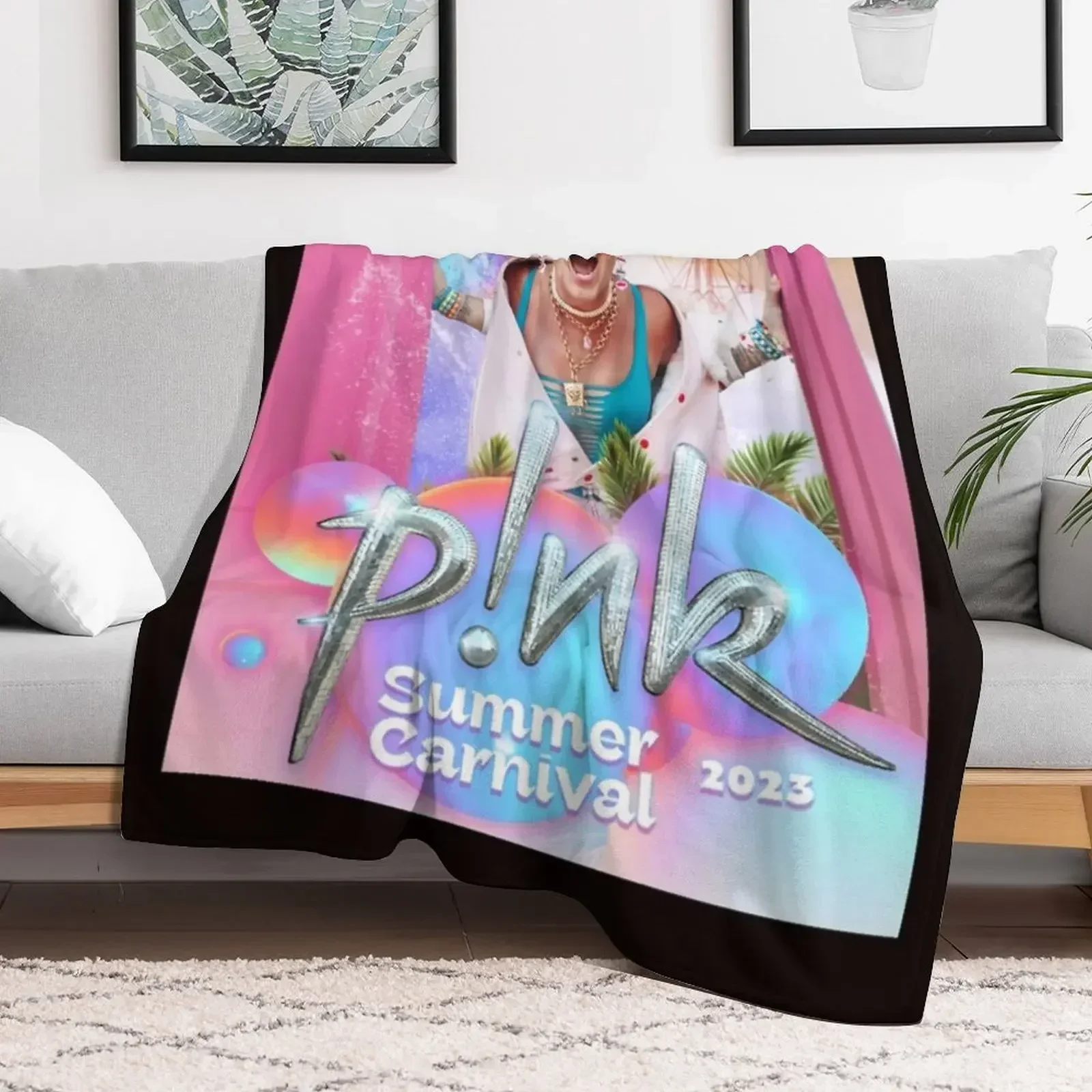 2023 розовое летнее туристическое одеяло плюшевое рождественское украшение