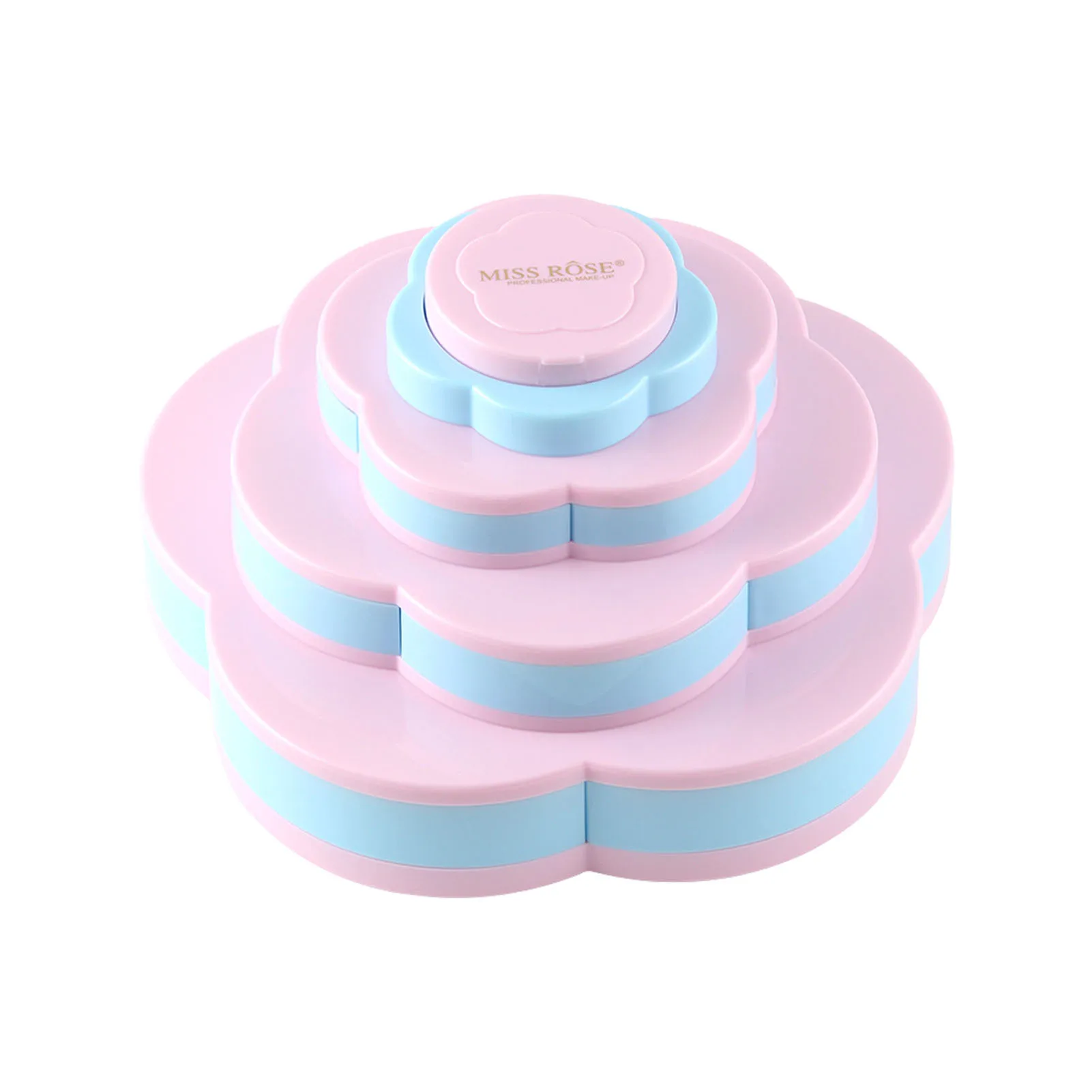 

All In One Makeup Kit Makeup Rotating Flower Box Multifunctional Cosmetic Set Combination With Eyeshadow Powder Lip Gloss Concea