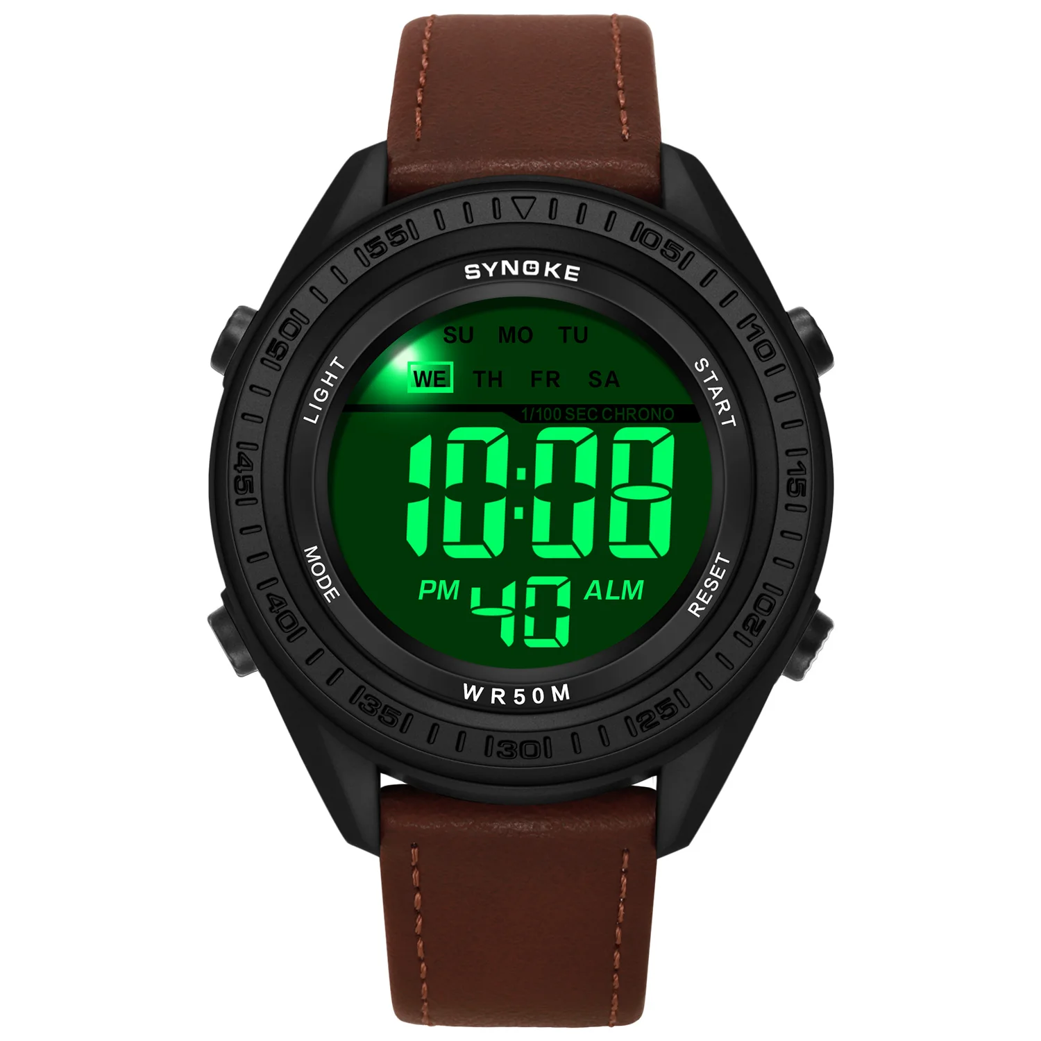 Electronic Luminous Digital Watch For Men Waterproof