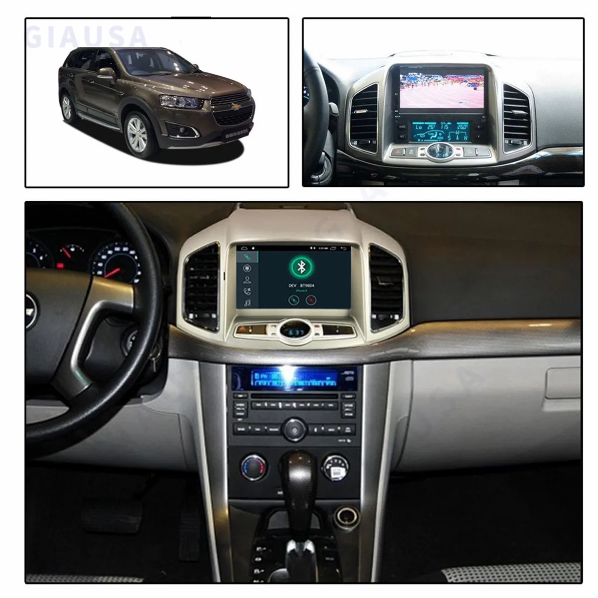 Для Chevrolet Captiva 2011-2018 Android авто навигация GPS автомобильный радио DVD мультимедийный