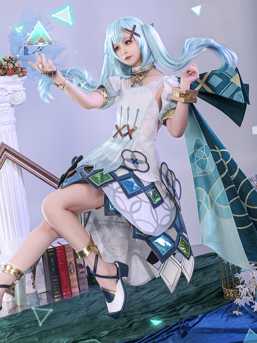 

Популярная игра Genshin Impact Rose Faruzan, костюм для косплея аниме, женское модное платье, одежда для ролевых игр для девочек, 2023 размера, Новинка