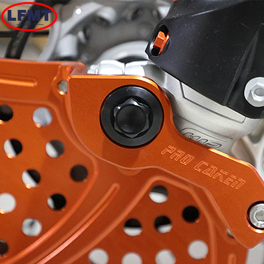 Алюминиевая фиксирующая гайка для переднего и заднего колеса CNC KTM EXC 300 250 EXC-F 350 XCW