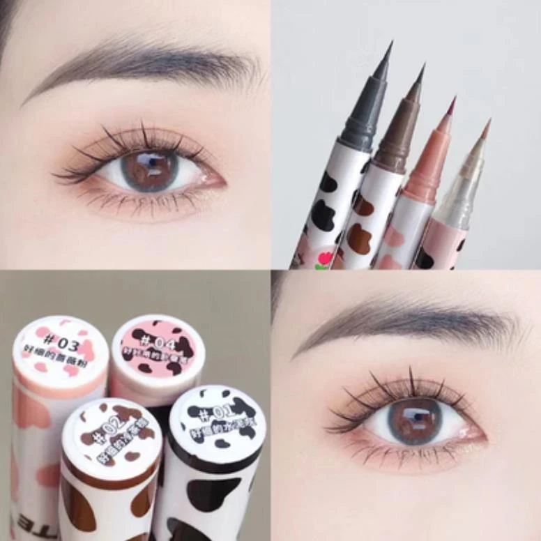 

make up Flortte Ultra Fine Eyeliner Pencil 4 color Pen Waterproof Eye Pencil Makeup Women Beauty Cosmetics eye makeuo
