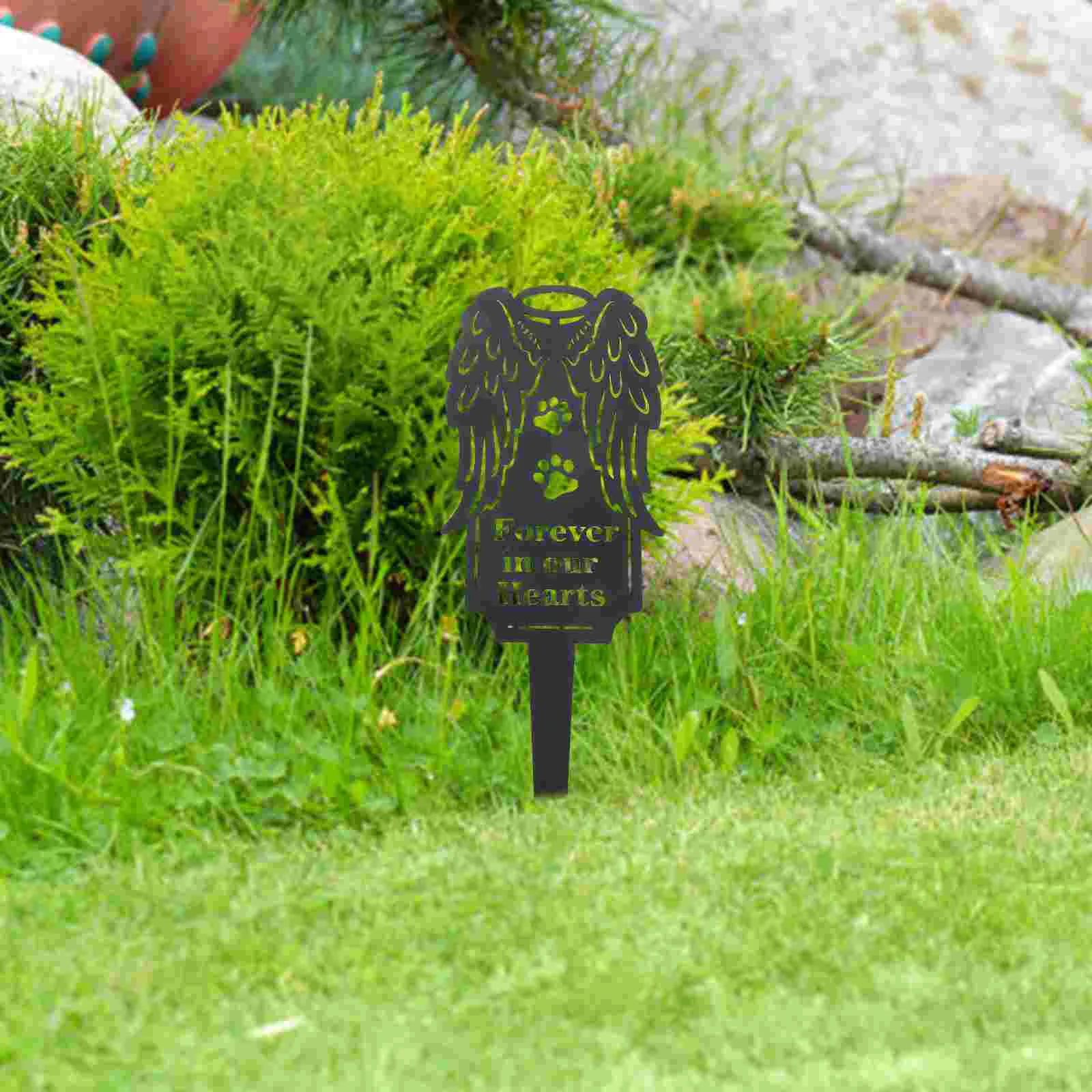 

Graves Cemetery Decorations For Signs Dog Memorial Plaque Stake Garden Yard Pet