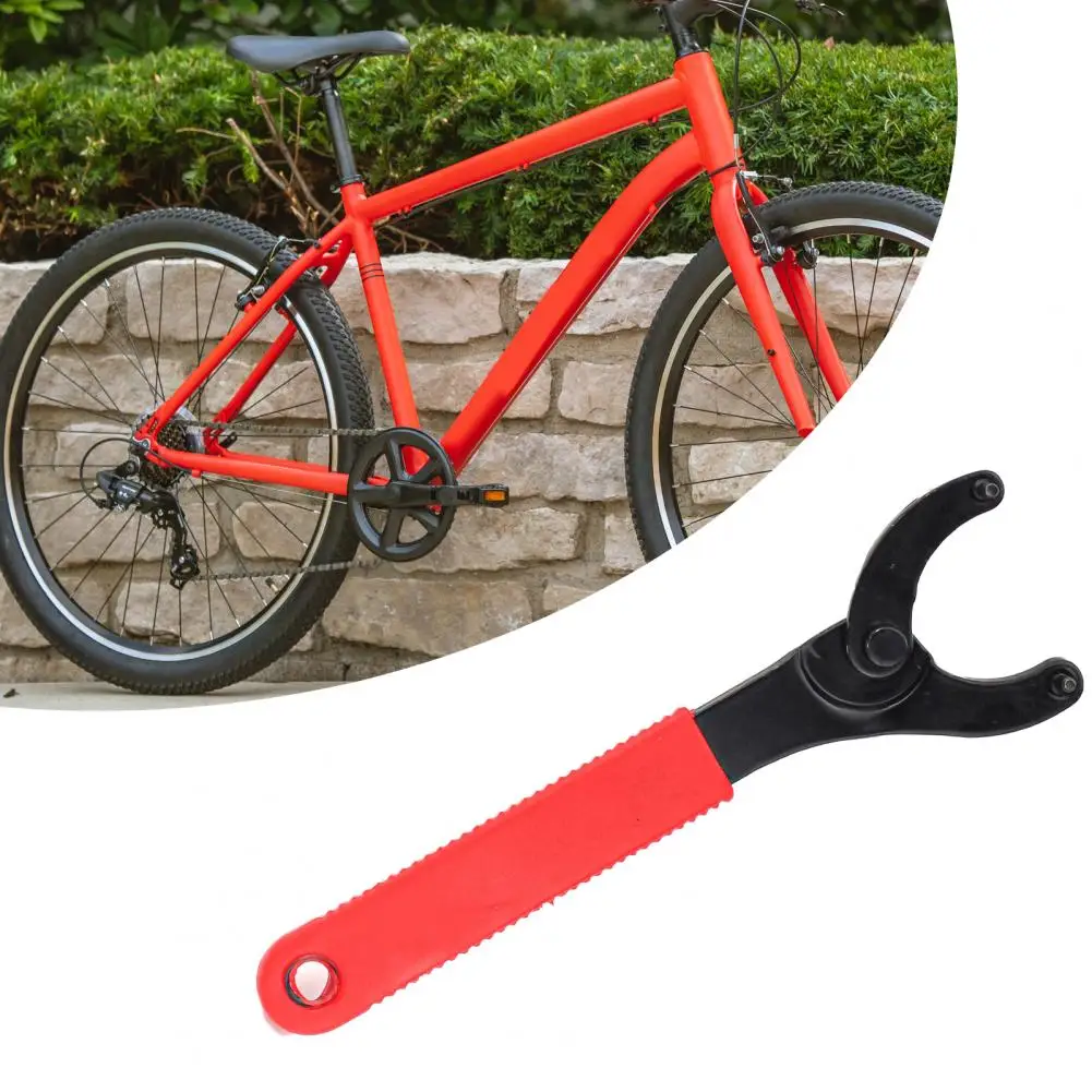 

Bicycle Wrench Adjustable Multifunction Metal Ergonomic Grip Eight-character Bike Spanner Installation Removal Repair Tool