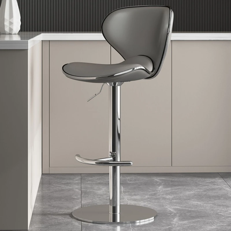 Регулируемый минималистичный барный стул Современная стойка в скандинавском
