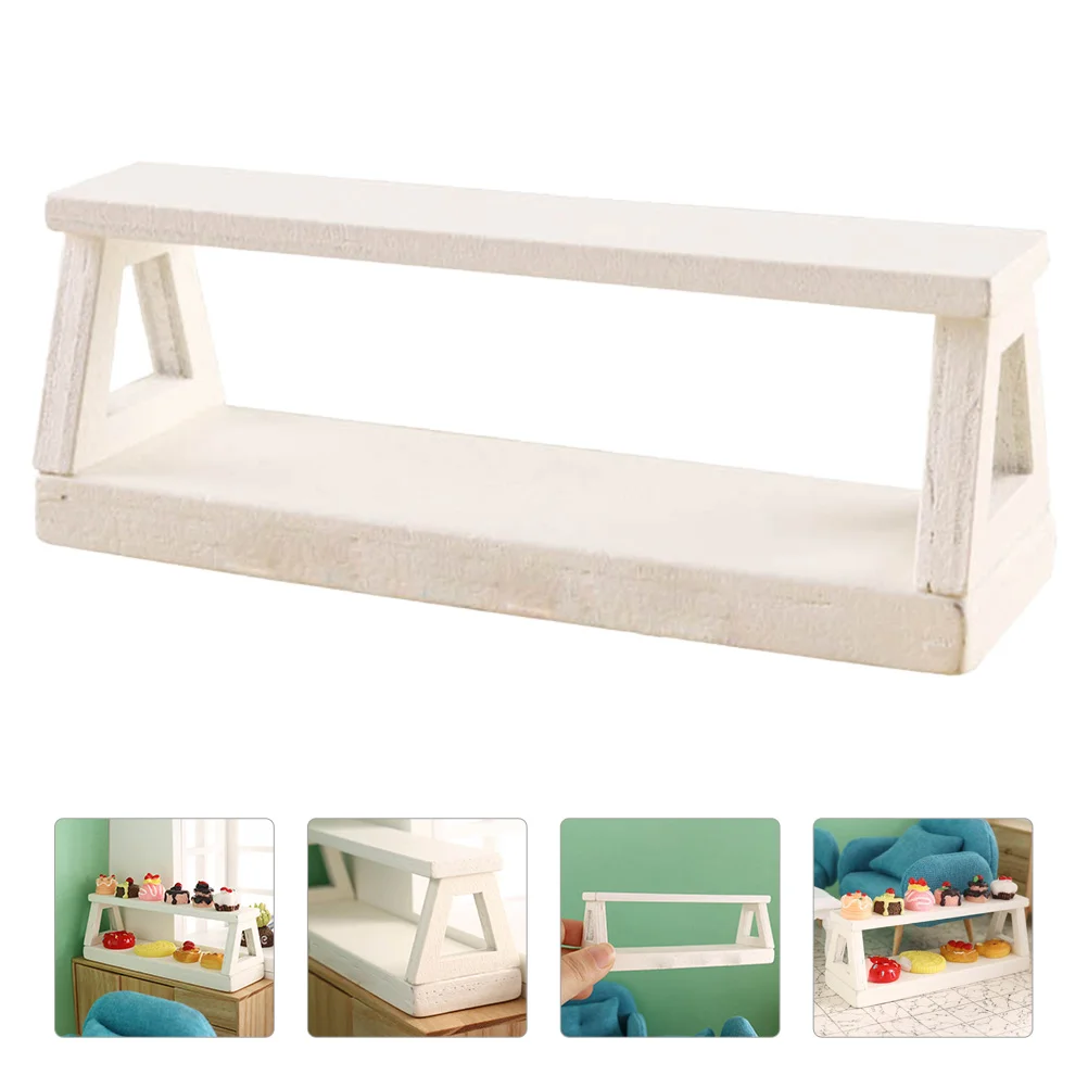 

Cabinet Mini Miniature Displayhouse Furniture Barbecuescene Play Pretend Models Fake Realistic Cooking Toy Cake Bakery Decor
