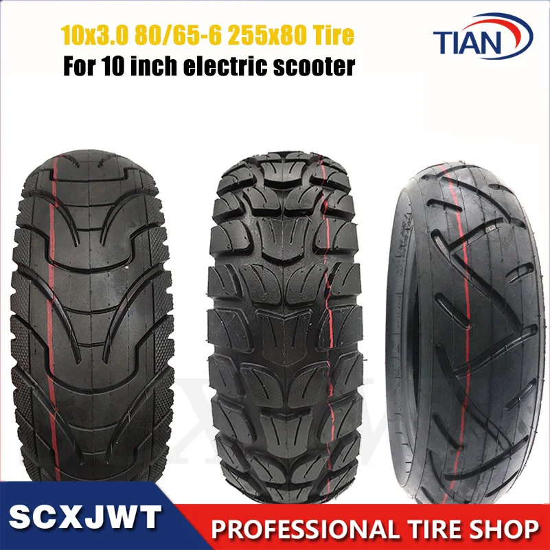 

80/65-6 255X80 10X3.0 шины для Dualtron VICTOR LUXURY EAGLE Speedway 4 5 Zero 10X Kugoo M4 10 дюймов электрические скутеры минимоторы
