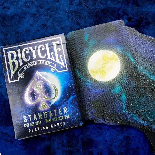 

Велосипед Stargazer New Moon игральные карты Space Galaxy Deck, коллекционные покерные волшебные карты, игры для профессионального мага