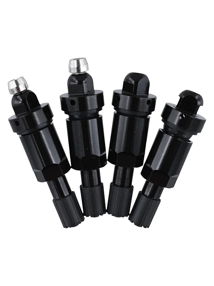 Комплект обслуживания TPMS штока клапана Надежное крепление Гладкий черный цвет