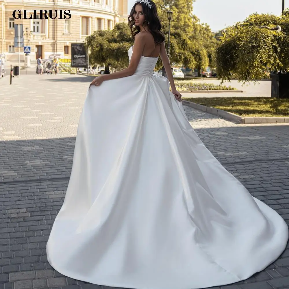 2022 Elegant A Line Wedding Ball Gown 